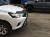 Защита переднего бампера Toyota Hilux 2015